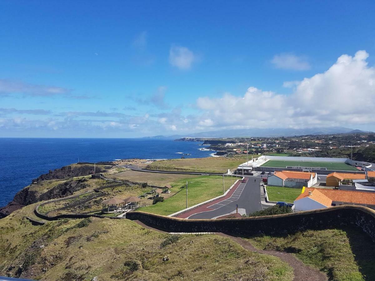 Seaside Azores Villa With Natural Pool, Terrace & Barbecue Capelas Esterno foto