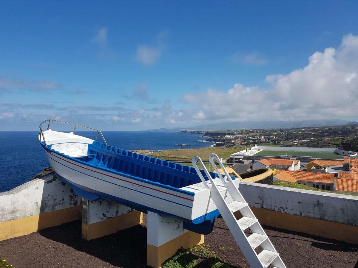 Seaside Azores Villa With Natural Pool, Terrace & Barbecue Capelas Esterno foto