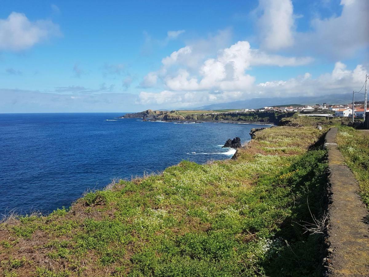 Seaside Azores Villa With Natural Pool, Terrace & Barbecue Capelas Esterno foto