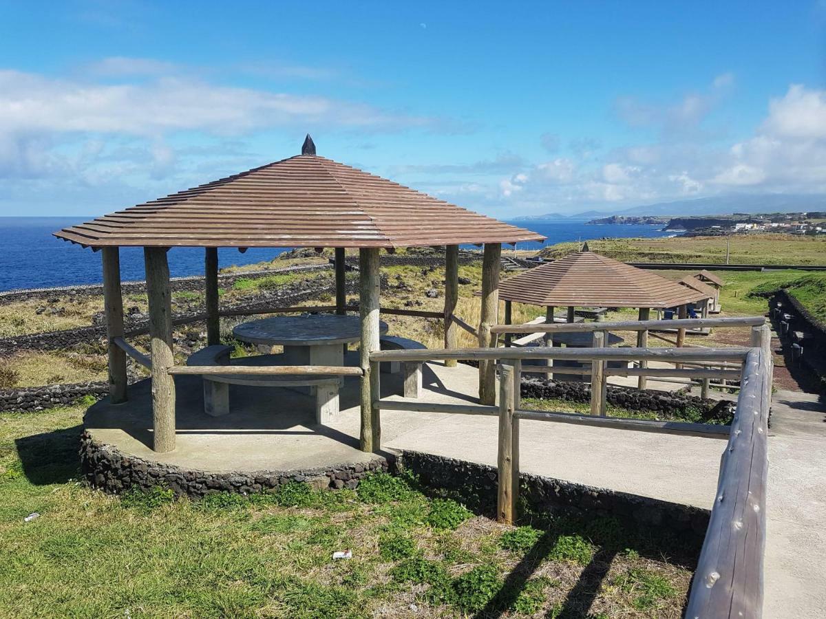 Seaside Azores Villa With Natural Pool, Terrace & Barbecue Capelas Esterno foto